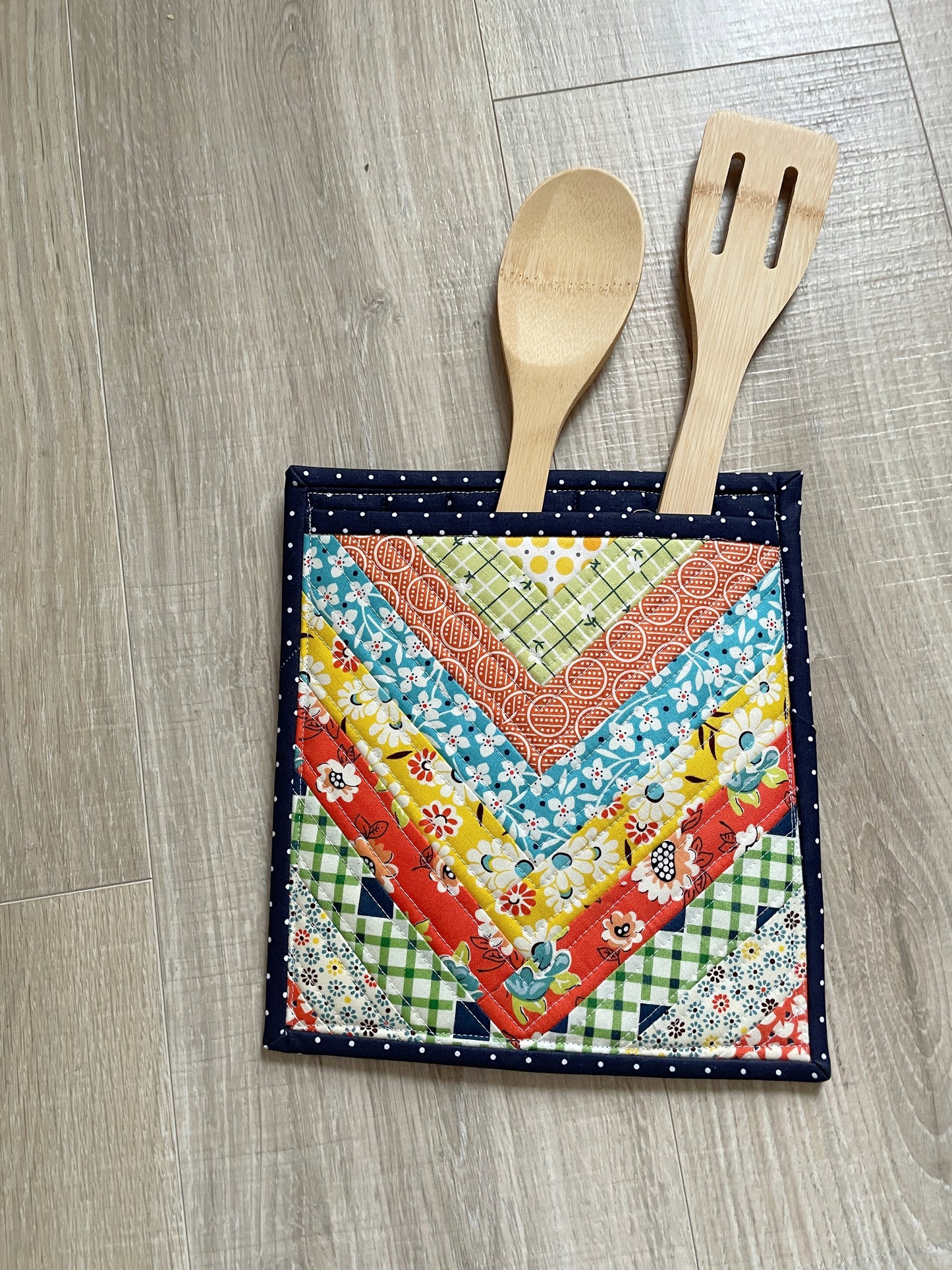Personalized Wreath Kitchen Towel and Quilted Potholder Gift Set
