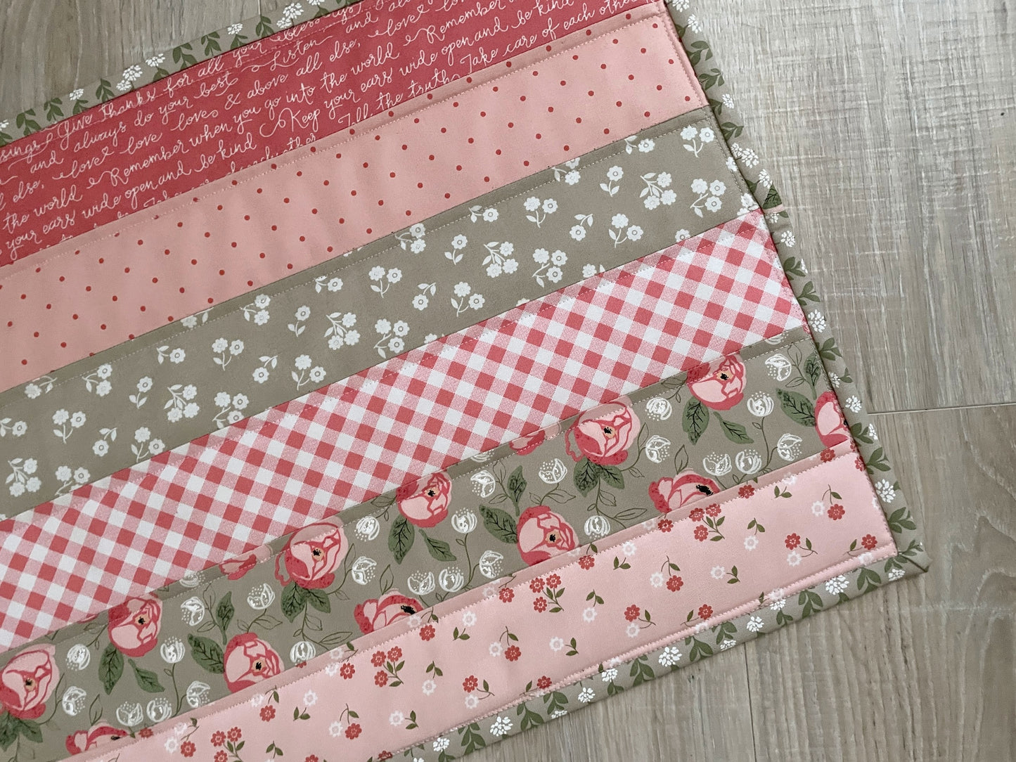 Handmade Casserole Hot Pad, Quilted Floral Kitchen Decor, Oversized Kitchen Potholder, Shabby Chic Table Topper