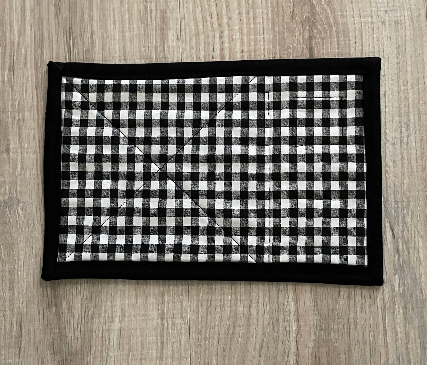 Inspirational Fabric Mug Rug - Handmade Quilted Coaster