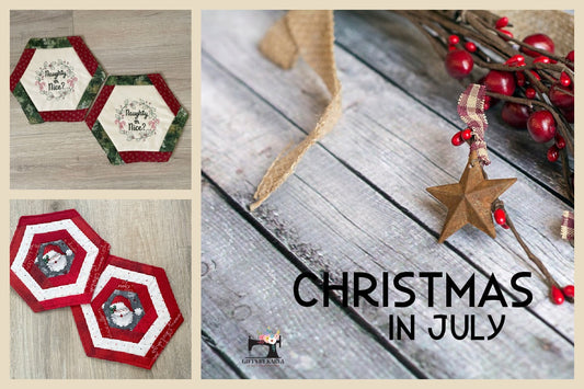 Christmas Mug Rugs to Brighten Your Home