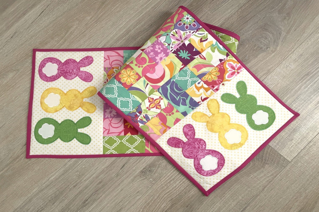 Fresh Spring Arrival: Easter Quilted Table Runner