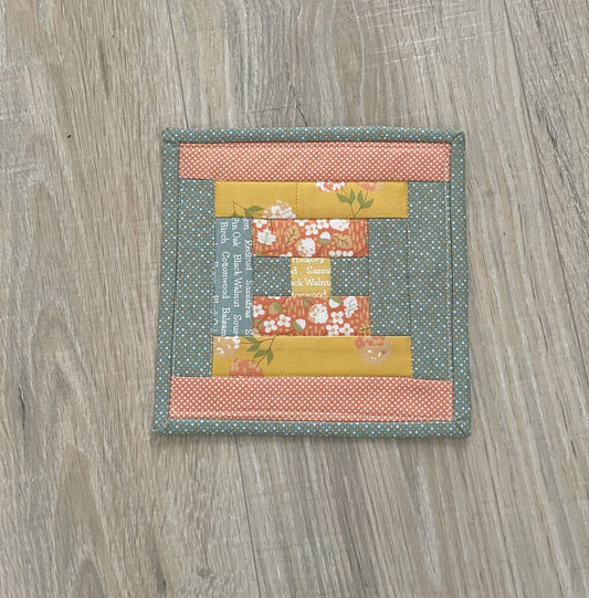 Handmade Fabric Coasters, Fall Mug Rugs