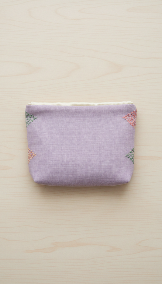 Personalized Cotton Zipper Pouch