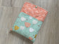 Modern Quilted Book & E‑Reader Sleeve – Large 8.5x10.5 Cover with Pocket