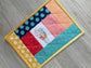 Quilted Mug Rug: Christian Desk Decor, "Be The Light"