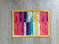 Quilted Mug Rug: Christian Desk Decor, "Be The Light"