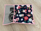 Handmade Flat Iron Bag, Quilted Heat Resisted Curling Iron Case