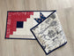 Red White Blue Quilted Table Runner