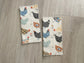 Handmade Quilted Cotton Dishcloths, Floral Chicken Set