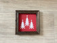 Wood Framed Christmas Signs | Rustic Farmhouse Holiday Wall Decor