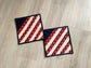 Patriotic Flag Hot Pads – Set of 2