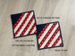 Patriotic Flag Hot Pads – Set of 2