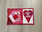 Quilted Mug Rug Coaster, Christian Desk Decor, God is Love