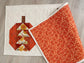 Quilted Fall Pumpkin Table Runner