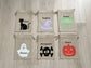 Halloween Treat Bags, Personalized Halloween Party Favors
