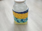 Insulated Mason Jar Cozy/Sleeve, Handmade Drink Accessory