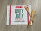 Personalized Christmas Kitchen Towel, Holly Jolly Christmas