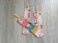 Handmade Quilted Bookmarks, Set of 3 Scrappy Bookmark Gift for Book Lovers