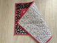 Quilted Christmas Large Casserole Hot Pad, Small Quilted Holiday Table Runner