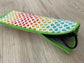 Flat/Curling Iron Quilted Case, Rainbow Ladybugs