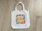 Love Like Jesus Tote Bag, Floral Faith Based Gift