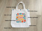 Love Like Jesus Tote Bag, Floral Faith Based Gift