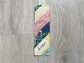 Handmade Quilted Scripture Bookmark Set – Scrappy Fabric with Stamped Bible Verses