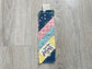 Handmade Quilted Scripture Bookmark Set – Scrappy Fabric with Stamped Bible Verses