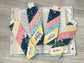 Handmade Quilted Scripture Bookmark Set – Scrappy Fabric with Stamped Bible Verses