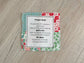 Mini prayer quilt with wooden cross and printed prayer poem