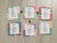 6 Mini prayer quilt with wooden cross and printed prayer poem