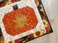 Quilted Pumpkin Table Topper – Handmade Fall Decor
