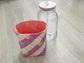 Insulated Mason Jar Cozy/Sleeve, Handmade Drink Accessory