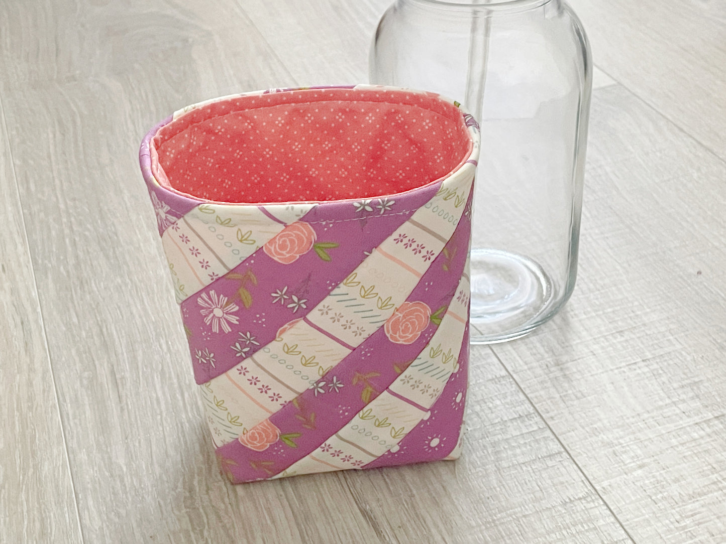 Insulated Mason Jar Cozy/Sleeve, Handmade Drink Accessory