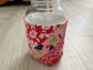 Insulated Mason Jar Cozy/Sleeve, Handmade Drink Accessory
