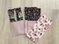 Red Stripe Christmas Cutlery Pockets Set