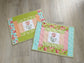Handmade Quilted Placemats, Set of 2 Spring Table Decor Mats