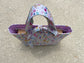 Quilted Book Sleeve with Handles, Handmade Floral Cotton Bible Protector