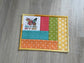 Quilted Christian Mug Rug: Inspirational Desk Decor