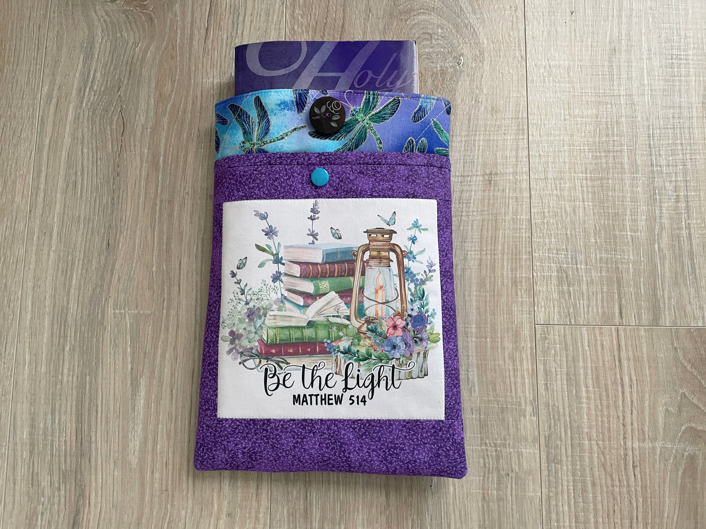 Bible Sleeve with Pocket, Bible Cover Christian Gift