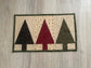 Quilted Pine Tree Mug Rug: Handmade Country Farmhouse Snack Mat