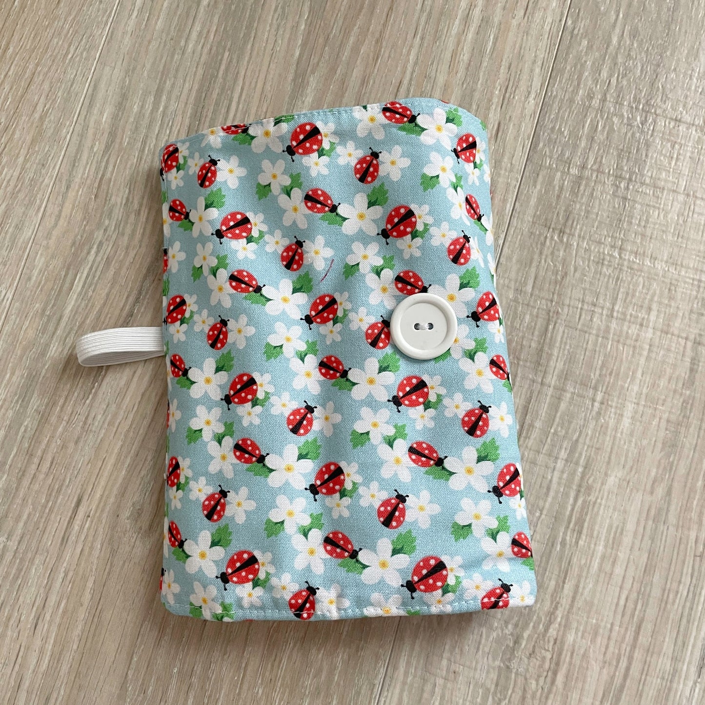 Ladybug and Daisy Mini Crayon Roll Up with Included Crayons