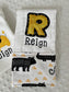 Personalized Safari Lion Baby Gift Set | Custom Name