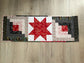 Quilted Table Runner, Christmas Table Centerpiece Decor
