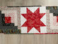 Quilted Table Runner, Christmas Table Centerpiece Decor