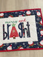 Quilted Christmas Large Casserole Hot Pad, Merry and Bright