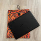 Book Sleeve for Books or Tablets, Padded Butterfly Bible Cover