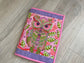 Handmade Notebook Cover - Pink Purple Owl