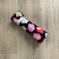 Handmade Crayon Roll Up, Crayon Tote, Crayon Holder featuring colorful Owls with Included Crayons