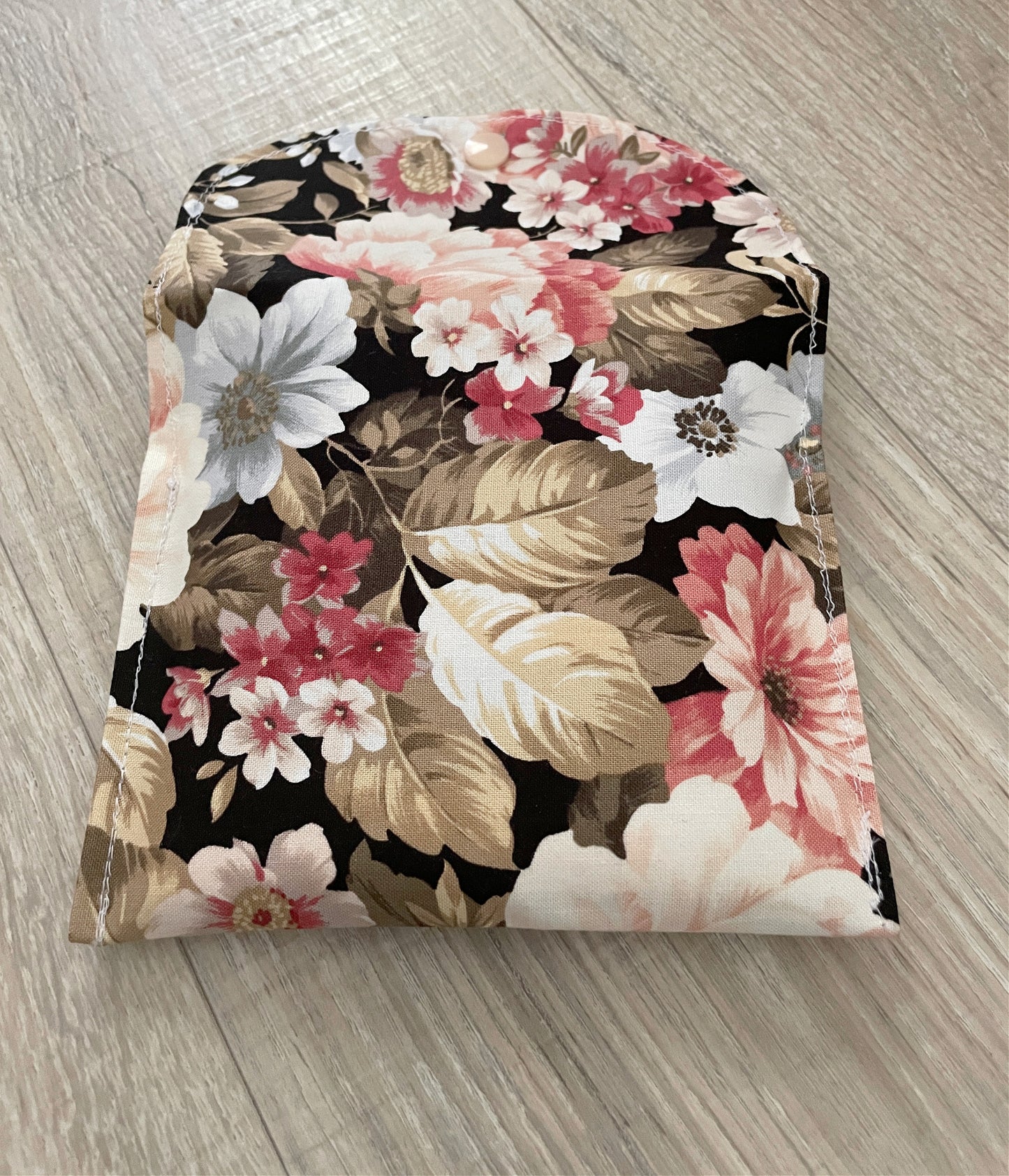 Privacy Pouch Tampon and Sanitary Pad Case Holder, Modern Florals